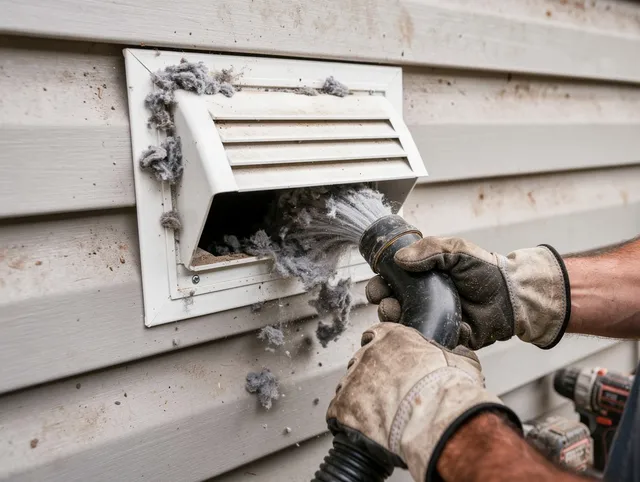 Professional dryer vent cleaning by Newtown Dryer Vent Cleaning in Newtown