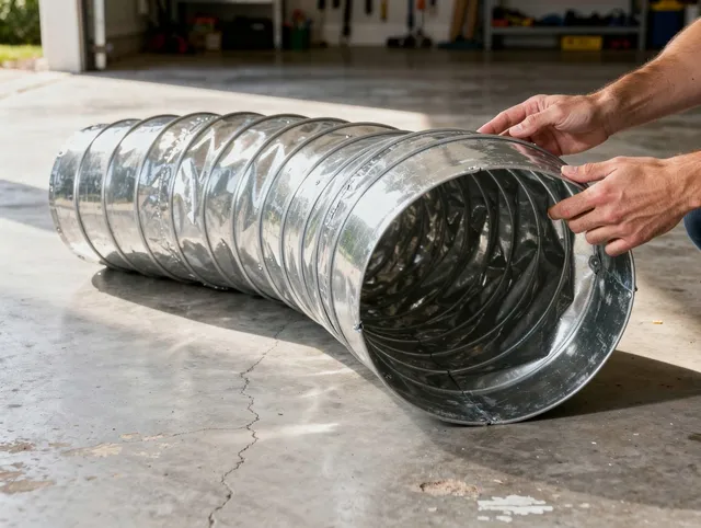 Newtown Dryer Vent Cleaning specialist using advanced equipment for thorough duct cleaning in Newtown