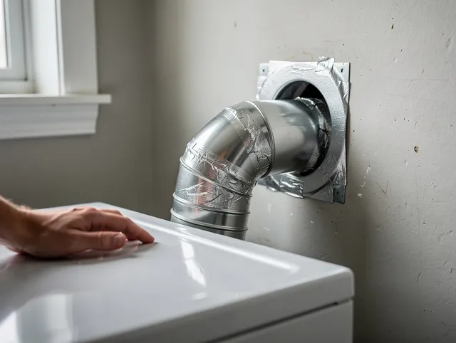 Newtown Dryer Vent Cleaning expert performing professional dryer vent repair and installation in Newtown