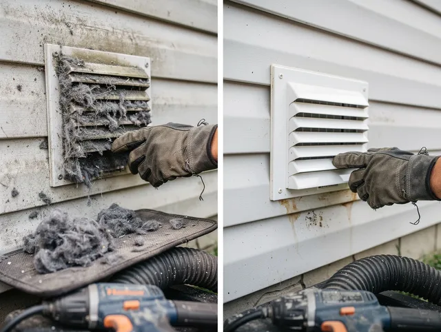 Residential dryer vent cleaning by Newtown Dryer Vent Cleaning in Newtown